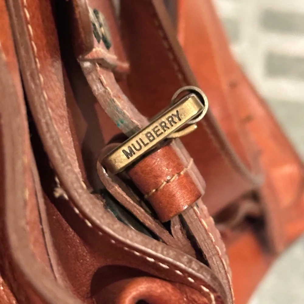 Mulberry Roxanne Oak Darwin Leather Bag
